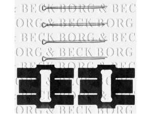 BORG & BECK BBK1135 priedų komplektas, diskinių stabdžių trinkelės 
 Stabdžių sistema -> Diskinis stabdys -> Stabdžių dalys/priedai