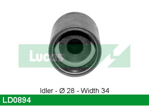 LUCAS ENGINE DRIVE LD0894 įtempiklio skriemulys, paskirstymo diržas
077109244C