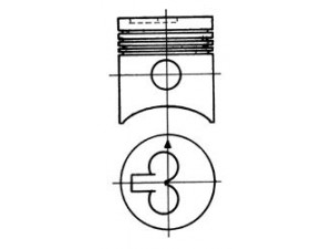 KOLBENSCHMIDT 93062600 stūmoklis 
 Variklis -> Cilindrai/stūmokliai
1218 6861, 1218 6861, 6.916.0.160.101.7