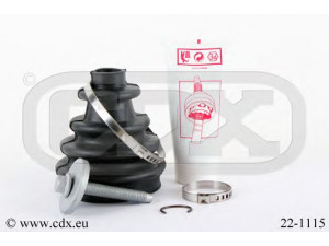 CDX 22-1115 gofruotoji membrana, kardaninis velenas 
 Ratų pavara -> Gofruotoji membrana