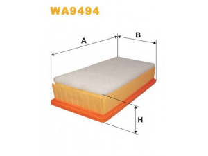 WIX FILTERS WA9494 oro filtras 
 Filtrai -> Oro filtras
1444EW, 1444XF, 9670503380, 1444EJ
