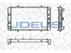 JDEUS RA0020150 radiatorius, variklio aušinimas 
 Aušinimo sistema -> Radiatorius/alyvos aušintuvas -> Radiatorius/dalys
ADU8017, ADU9516, ATP1107, GRD108