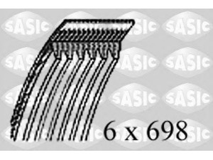 SASIC 1770062 V formos rumbuoti diržai 
 Techninės priežiūros dalys -> Techninės priežiūros intervalai
5750H8, 96142839, 96152080, 7798722