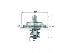 BEHR TX 97 79D termostatas, aušinimo skystis 
 Aušinimo sistema -> Termostatas/tarpiklis -> Thermostat
98432310