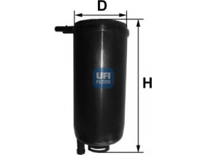 UFI 31.071.00 kuro filtras 
 Techninės priežiūros dalys -> Papildomas remontas
42555920