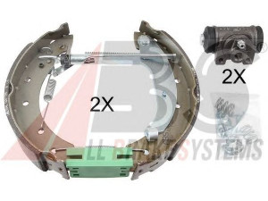 A.B.S. 111448 stabdžių trinkelių komplektas 
 Techninės priežiūros dalys -> Papildomas remontas
7701203983