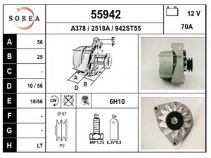 EAI 55942 kintamosios srovės generatorius