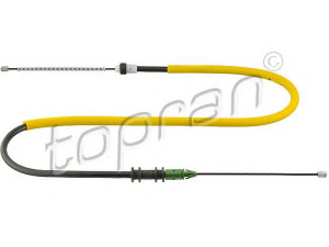 TOPRAN 700 935 trosas, stovėjimo stabdys 
 Stabdžių sistema -> Valdymo svirtys/trosai
3653 000 Q0C, 3653 000 QAF, 7700 311 701