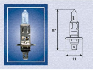 MAGNETI MARELLI 002551100000 lemputė, prožektorius; lemputė, priekinis žibintas; lemputė, rūko žibintas; lemputė
14151095