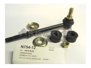 ASHUKI N754-12 šarnyro stabilizatorius 
 Ašies montavimas/vairavimo mechanizmas/ratai -> Stabilizatorius/fiksatoriai -> Savaime išsilyginanti atrama
23724/FEBI, 260232/ABS, 36-16 060 0011/MEYLE