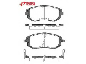 METZGER 0951.02 stabdžių trinkelių rinkinys, diskinis stabdys 
 Techninės priežiūros dalys -> Papildomas remontas
26296-AG040, 26296-FE020