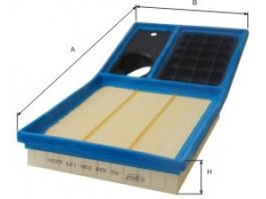 GOODWILL AG 328 oro filtras
P342, 036 129 620 H, 036 129 620 J