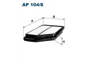 FILTRON AP104/8 oro filtras 
 Techninės priežiūros dalys -> Techninės priežiūros intervalai
17220RSRE00