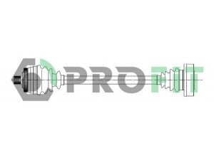 PROFIT 2730-0199 kardaninis velenas 
 Ratų pavara -> Kardaninis velenas
8D0407271AQ, 8D0407451AV, 8D0407451AX