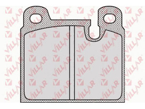 VILLAR 626.1057 stabdžių trinkelių rinkinys, diskinis stabdys 
 Techninės priežiūros dalys -> Papildomas remontas
11913264160201, 60736182, 60740848