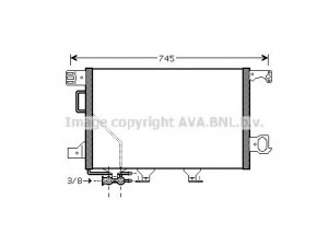 AVA QUALITY COOLING MSA5435 kondensatorius, oro kondicionierius