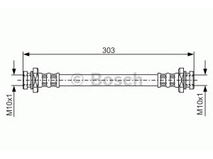 BOSCH 1 987 476 436 stabdžių žarnelė 
 Stabdžių sistema -> Stabdžių žarnelės
51570 83E00, 51570 83E00 000, 51570-83E00