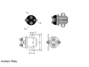 ERA 227155 solenoidinis jungiklis, starteris