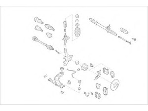 MONROE MO05893VA rato pakaba 
 Ašies montavimas/vairavimo mechanizmas/ratai -> Prekių paieška pagal schemą