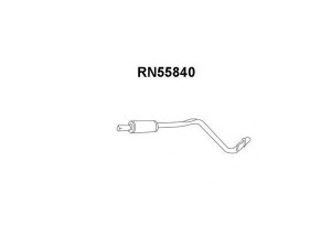 VENEPORTE RN55840 priekinis duslintuvas 
 Išmetimo sistema -> Duslintuvas
7700779741