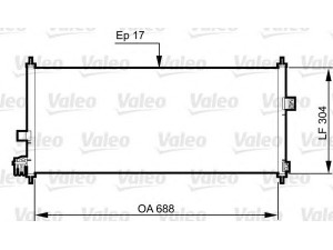 VALEO 814328 kondensatorius, oro kondicionierius 
 Oro kondicionavimas -> Kondensatorius
92100BM400