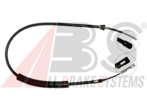 A.B.S. K18516 trosas, stovėjimo stabdys 
 Stabdžių sistema -> Valdymo svirtys/trosai
8Z0.609.721B, 8Z0.609.721F, 8Z0.609.722C