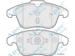 APEC braking PAD1503 stabdžių trinkelių rinkinys, diskinis stabdys 
 Techninės priežiūros dalys -> Papildomas remontas
1566232