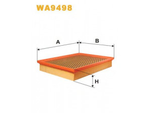 WIX FILTERS WA9498 oro filtras 
 Techninės priežiūros dalys -> Techninės priežiūros intervalai
5835142, 835529, 12786800, 12804494