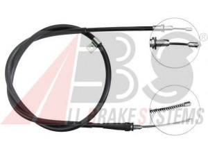 A.B.S. K15317 trosas, stovėjimo stabdys 
 Stabdžių sistema -> Valdymo svirtys/trosai
36531-9U00A, 36531-9U00B
