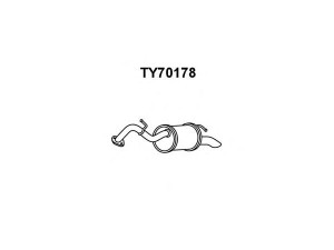 VENEPORTE TY70178 galinis duslintuvas
174300J030