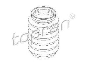 TOPRAN 501 786 apsauginis dangtelis/gofruotoji membrana, amortizatorius 
 Pakaba -> Amortizatorius
0 146 239, 1 094 749, 3133 0 146 239