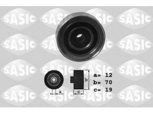 SASIC 1626164 kreipiantysis skriemulys, V formos rumbuotas diržas 
 Diržinė pavara -> V formos rumbuotas diržas/komplektas -> Laisvasis/kreipiamasis skriemulys
4916050G10, 4916060B11
