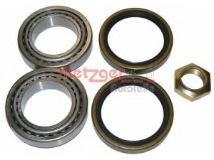 METZGER WM 1005 rato guolio komplektas 
 Ašies montavimas/vairavimo mechanizmas/ratai -> Rato stebulė/montavimas -> Rato guolis
1300535080, 3350.24, 3350.30