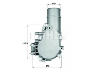 MAHLE ORIGINAL TI 136 84 termostatas, aušinimo skystis 
 Aušinimo sistema -> Termostatas/tarpiklis -> Thermostat
500381350, 504238777, 5801375230