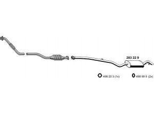 ERNST 020062 išmetimo sistema 
 Išmetimo sistema -> Išmetimo sistema, visa