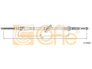COFLE 17.4904 trosas, stovėjimo stabdys
FA5441410A, FA5444410, FA5444410A
