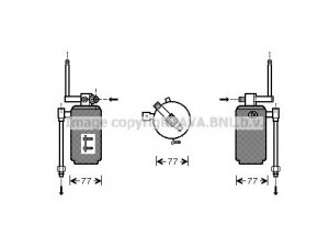 AVA QUALITY COOLING PRD049 džiovintuvas, oro kondicionierius 
 Oro kondicionavimas -> Džiovintuvas
92857314103, 92857394103