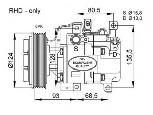 NRF 32408 kompresorius, oro kondicionierius 
 Oro kondicionavimas -> Kompresorius/dalys
GJ6A61K00A, GJ6A61K00B, GJ6A61K00C