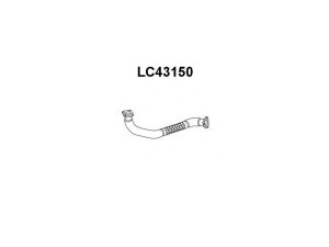 VENEPORTE LC43150 išleidimo kolektorius
0007799256, 7708039, 7799256