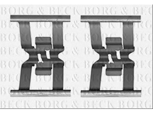 BORG & BECK BBK1602 priedų komplektas, diskinių stabdžių trinkelės 
 Stabdžių sistema -> Diskinis stabdys -> Stabdžių dalys/priedai