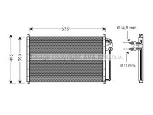 AVA QUALITY COOLING FD5235 kondensatorius, oro kondicionierius
E9SZ19712A