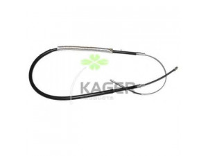 KAGER 19-0963 trosas, stovėjimo stabdys 
 Stabdžių sistema -> Valdymo svirtys/trosai
6K0609721