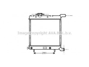 AVA QUALITY COOLING CR2003 radiatorius, variklio aušinimas 
 Aušinimo sistema -> Radiatorius/alyvos aušintuvas -> Radiatorius/dalys
4401807, 4401808, 4546406, 5456107