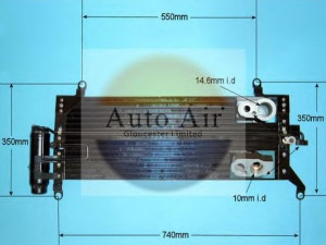 AUTO AIR GLOUCESTER 16-9775 kondensatorius, oro kondicionierius 
 Oro kondicionavimas -> Kondensatorius
46431789