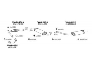 VENEPORTE 800259 išmetimo sistema 
 Išmetimo sistema -> Išmetimo sistema, visa
