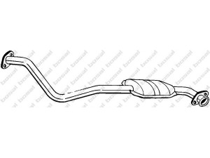 BOSAL 099-208 katalizatoriaus keitiklis 
 Išmetimo sistema -> Katalizatoriaus keitiklis
8 58 093, R1120048, R1620019