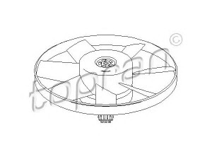 TOPRAN 107 716 ventiliatorius, radiatoriaus 
 Aušinimo sistema -> Oro aušinimas
6N0 959 455B, 6N0 959 455C, 6N0 959 455B