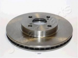 JAPANPARTS DI-207 stabdžių diskas 
 Stabdžių sistema -> Diskinis stabdys -> Stabdžių diskas
43512-02070, 43512-12621, 4351202071