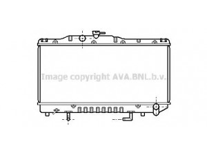 AVA QUALITY COOLING TO2100 radiatorius, variklio aušinimas 
 Aušinimo sistema -> Radiatorius/alyvos aušintuvas -> Radiatorius/dalys
1640074070