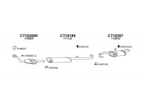VENEPORTE 150069 išmetimo sistema 
 Išmetimo sistema -> Išmetimo sistema, visa